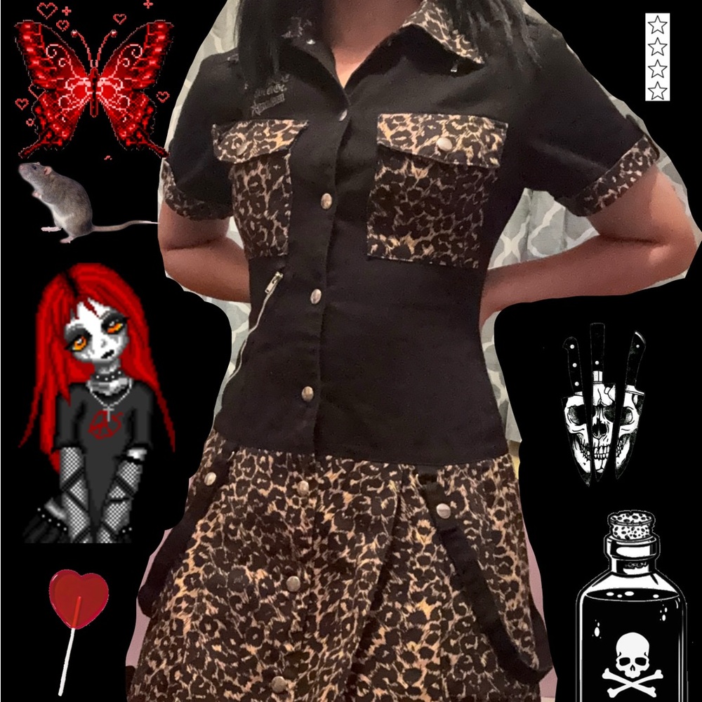 Rare Sex Pot Revenge harajuku mini dress
